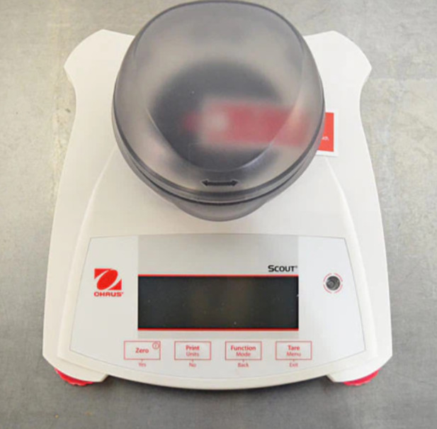 Ohaus Scout SPX123 Portable Precision Balance – White