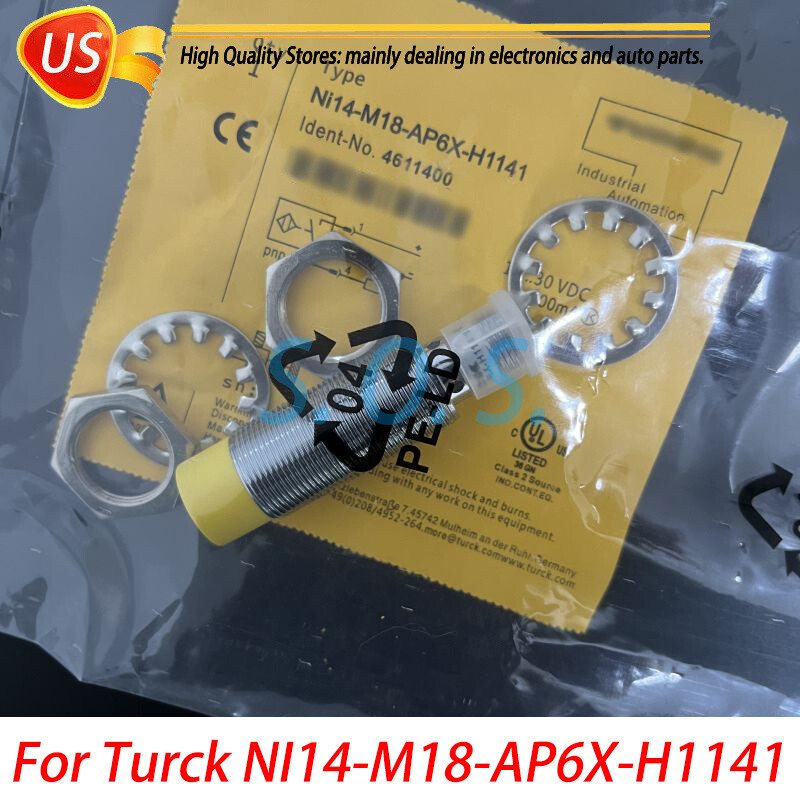 Inductive Sensor Proximity Switch For Turck NI14-M18-AP6X-H1141 No.4611400 200mA