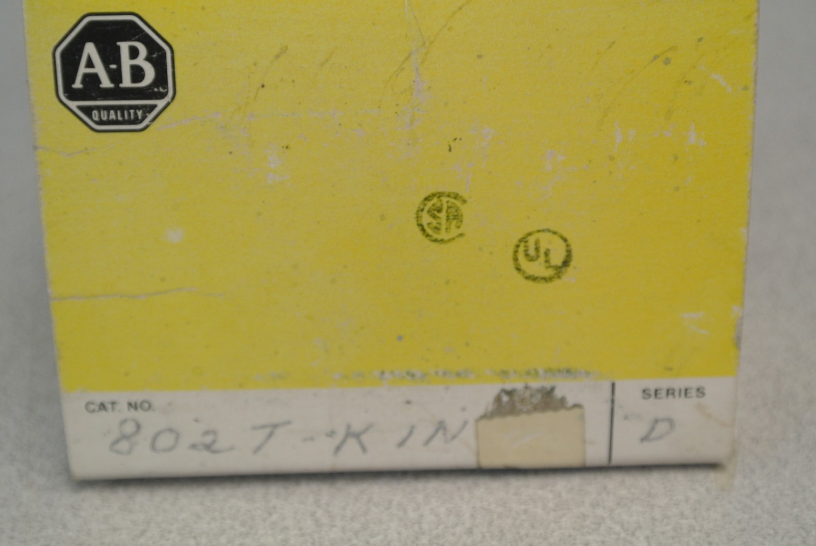 ALLEN-BRADLEY 802T-K1N Series D / OILTIGHT LIMIT SWITCH / / NEW SURPLUS