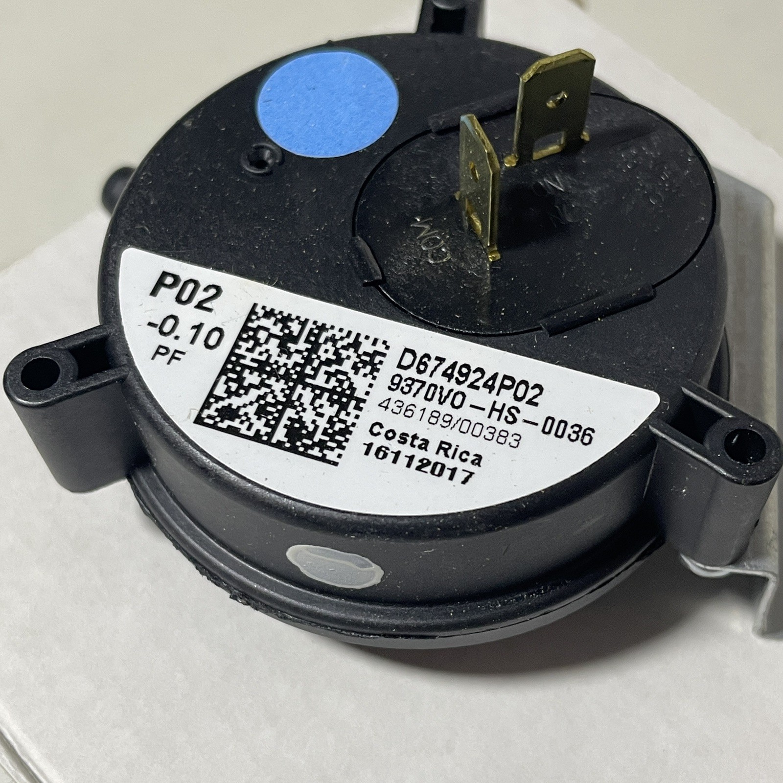 Trane CNT05641 Pressure Switch HVAC 0.29Lb Compatible Models
