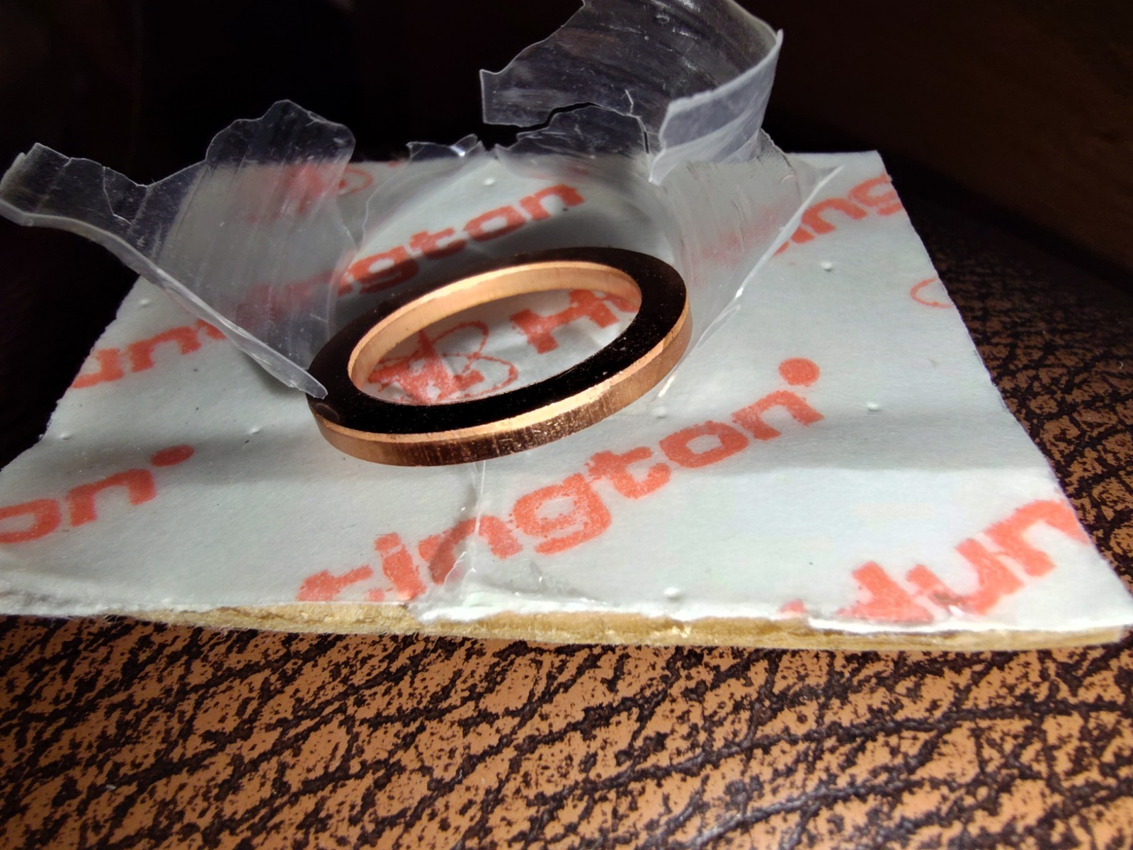Lot of 5 New Huntington Copper Gasket VCR 1.2875 O.D. 1.0000 I.D.