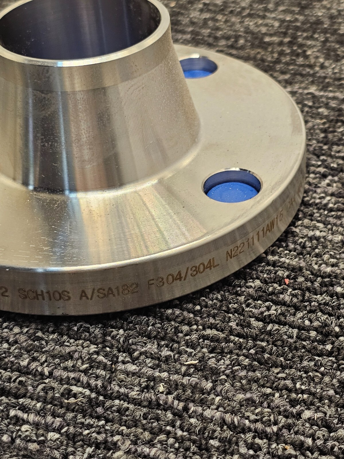 FTC B16.5 150 2 Weld Neck Flange SCH10S A/SA182 F304/304L N221111AW15 CA4