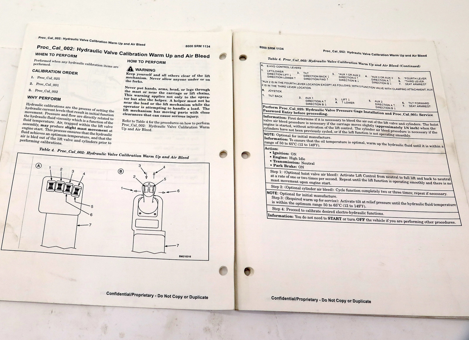 Hyster Lift Truck Calibration Procedures Manual 1580528