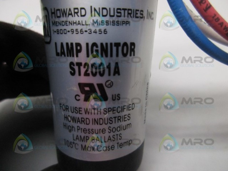 HOWARD INDUSTRIES ST2001A LAMP IGNITOR NSNP