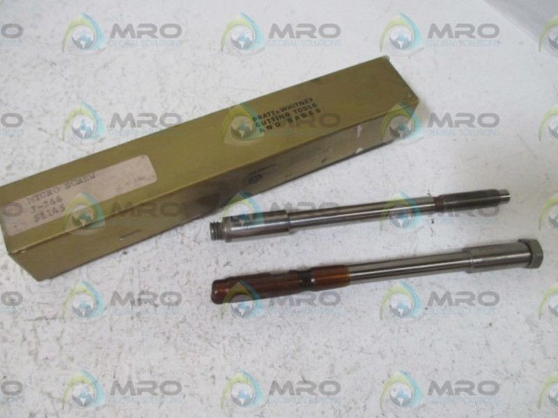 PRATT & WHITNEY CUTTING TOOLS J-246 MICRO SCREW NSMP