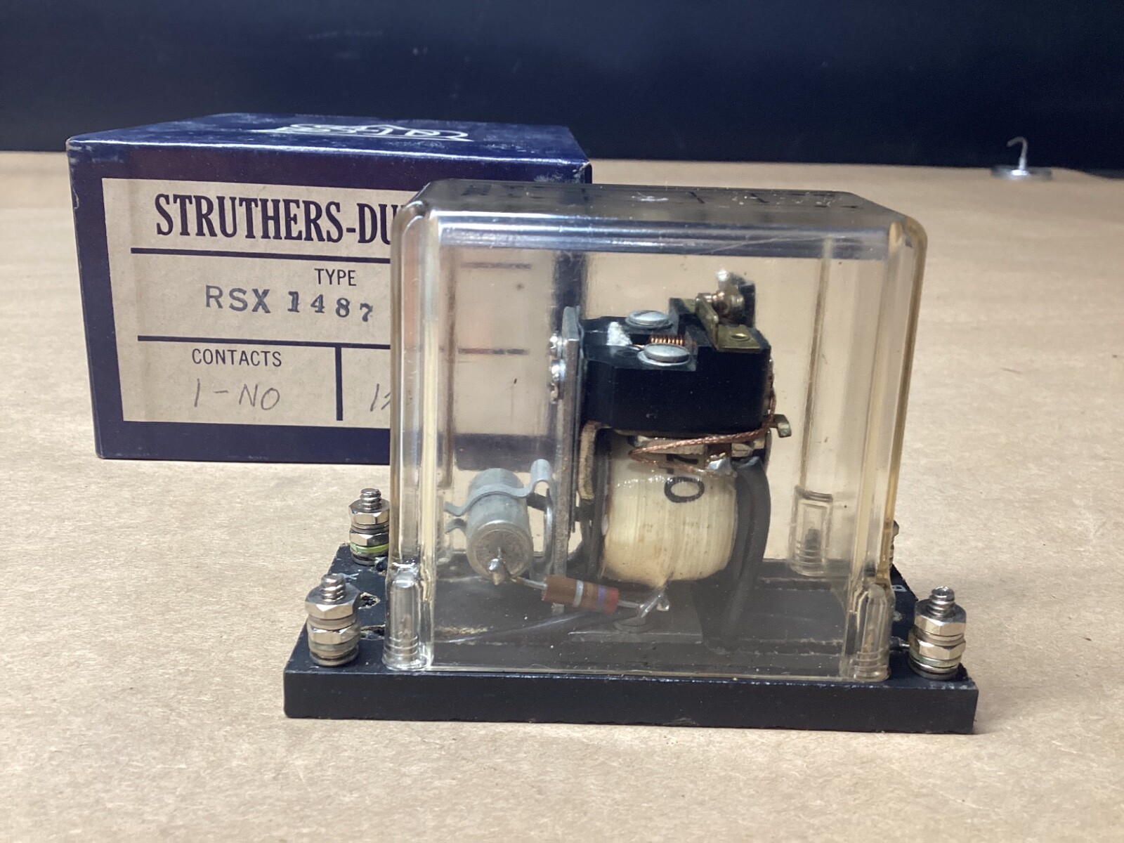 STRUTHERS-DUNN RSX1487 RELAY SET 12VDC #101G147*CO