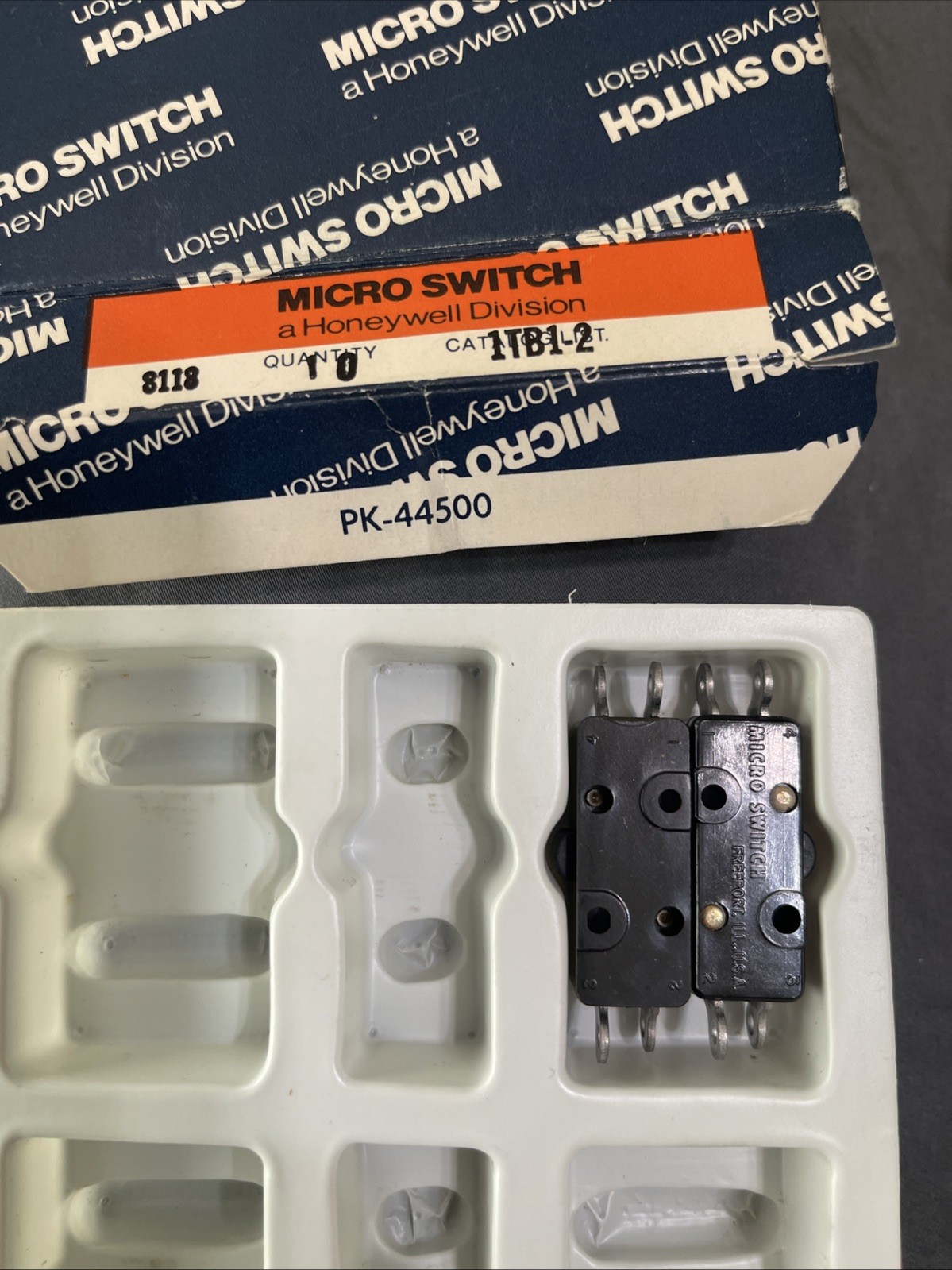 2-Honeywell 1TB1-2 MICRO SWITCH TB Series Double Pole Double T…