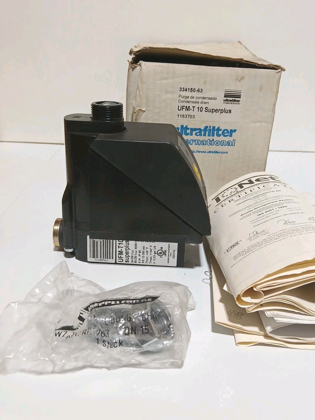 *BRAND NEW* ULTRAFILTER UFM-T 10 SUPERPLUS DRYER 24-230VDC 80-230VAC 5W IP65