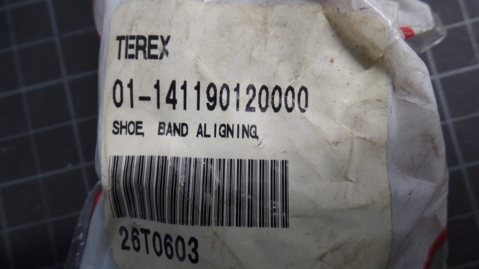 TEREX 01141190120000 BAND ALIGNING BRAKE SHOE ROTOR