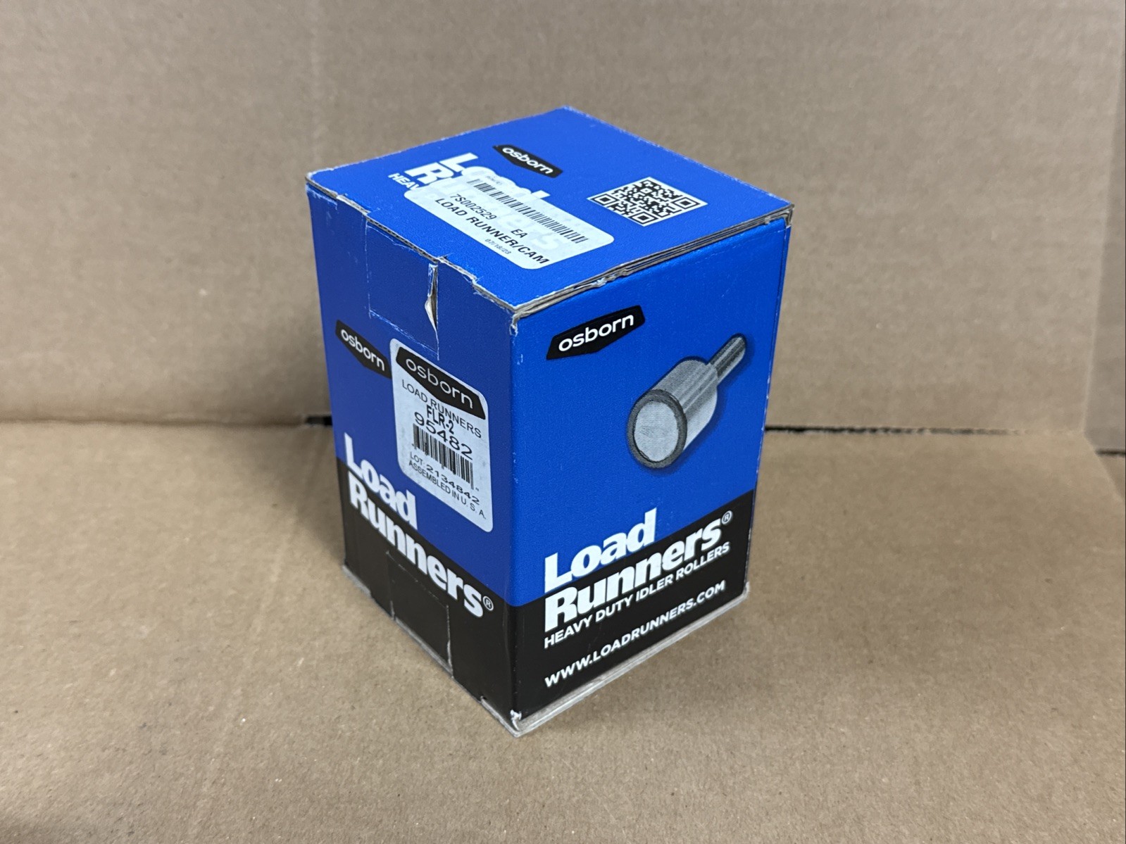 NEW Osborn 95482 FLR-2 Load Runner Heavy Duty Idler Rollers FAST SHIPPING