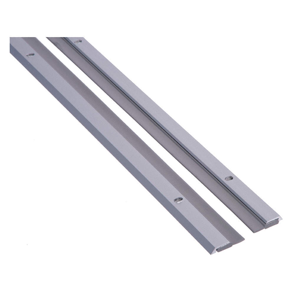 NATIONAL GUARD 9115A-2×84″ Door Weatherstripping,Silver,7 ft L 53YA40