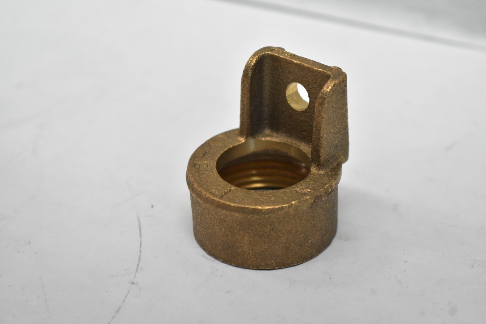 Lot of 6 1″ 360° Hub For Ground Clamps Threaded Cast Bronze Pipe Fitting 8-4