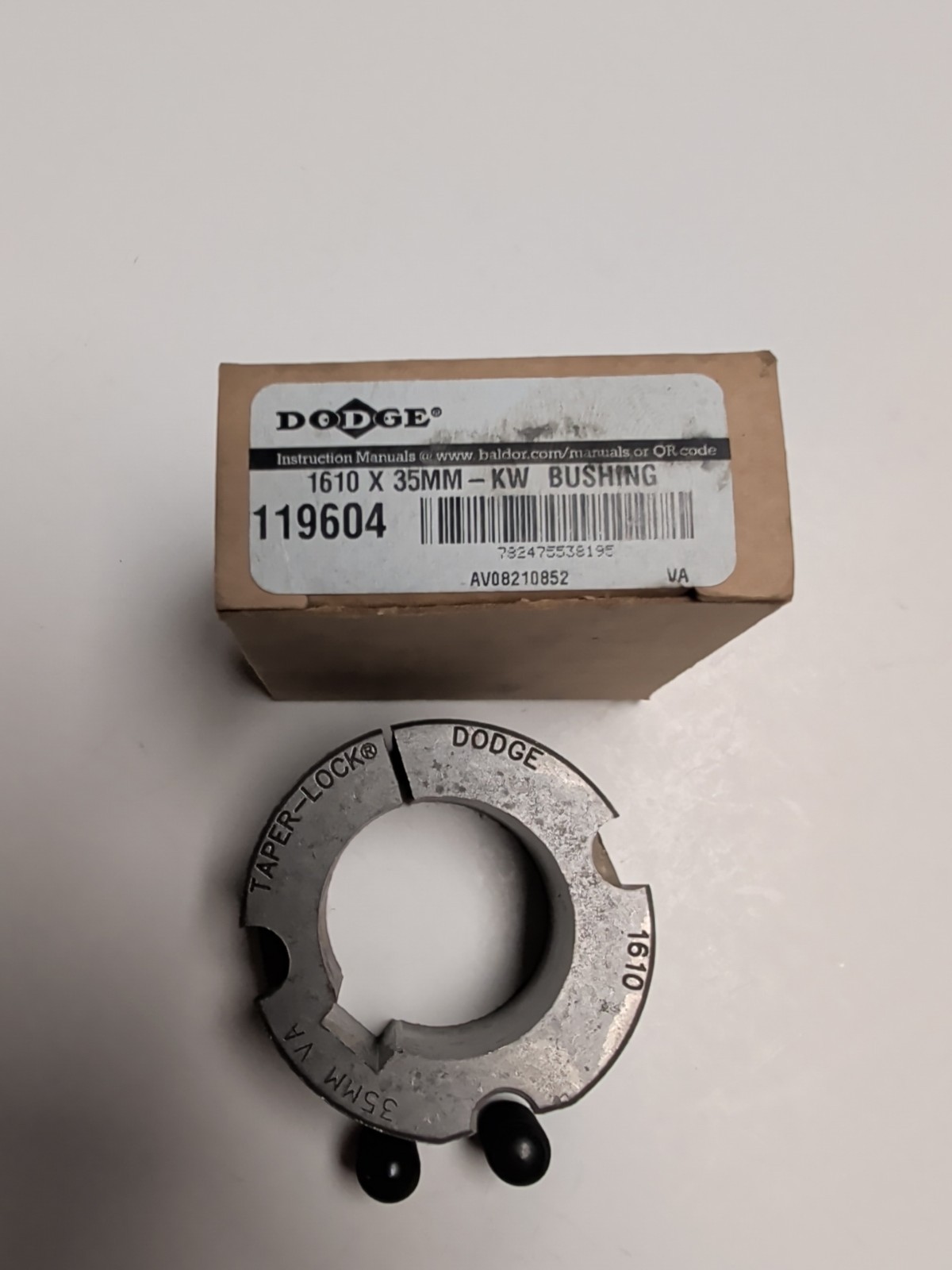 Dodge 119604 1610 X 35MM KW Bushing NEW