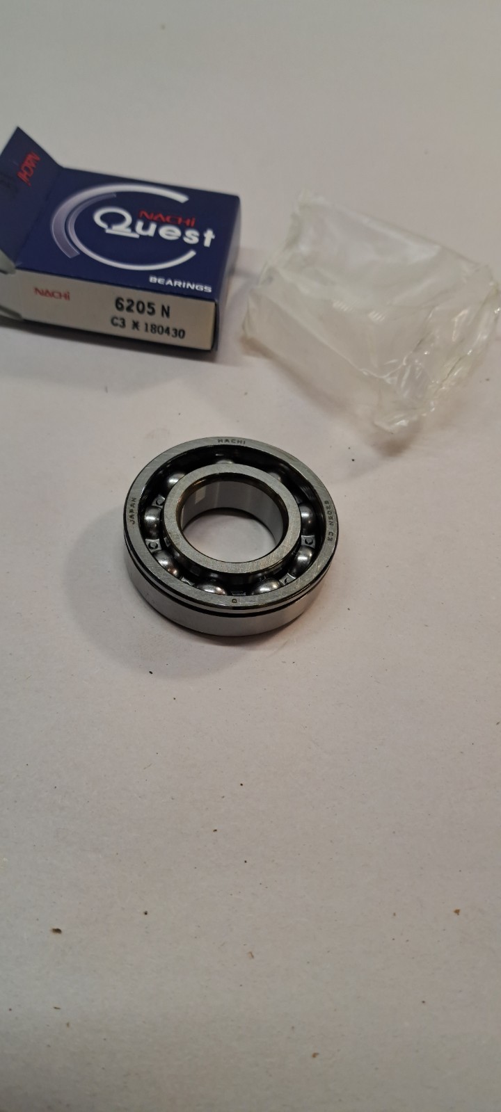 LOT OF 2 Nachi 6205N C3/ 6205NC3 Bearing