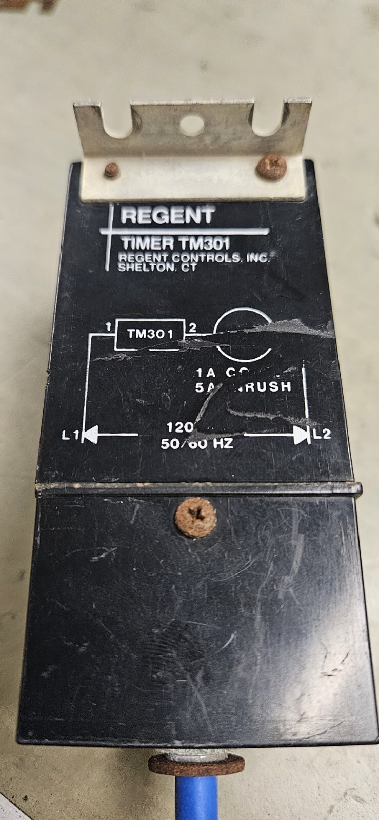 REGENT CONTROLS TM301D10S DELAY TIMER 115VAC