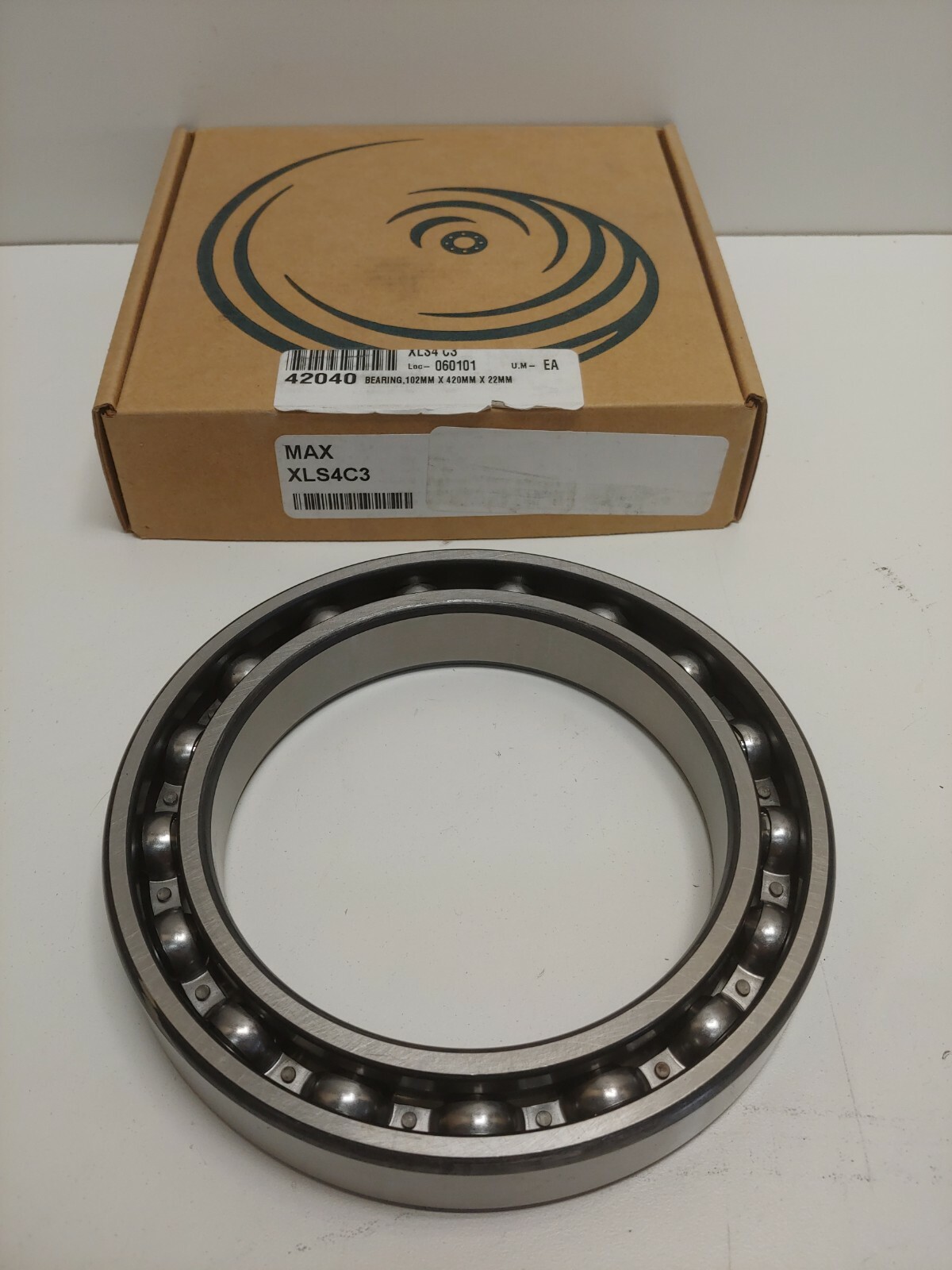 NEW OLD STOCK! SELECT 102MM ID X 142MM ODX 22MM BALL BEARING XLS4C3