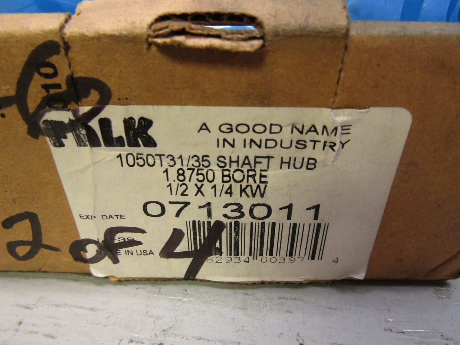 Falk 1050T31/35 Shaft Hub 1.8750 Bore 0713011