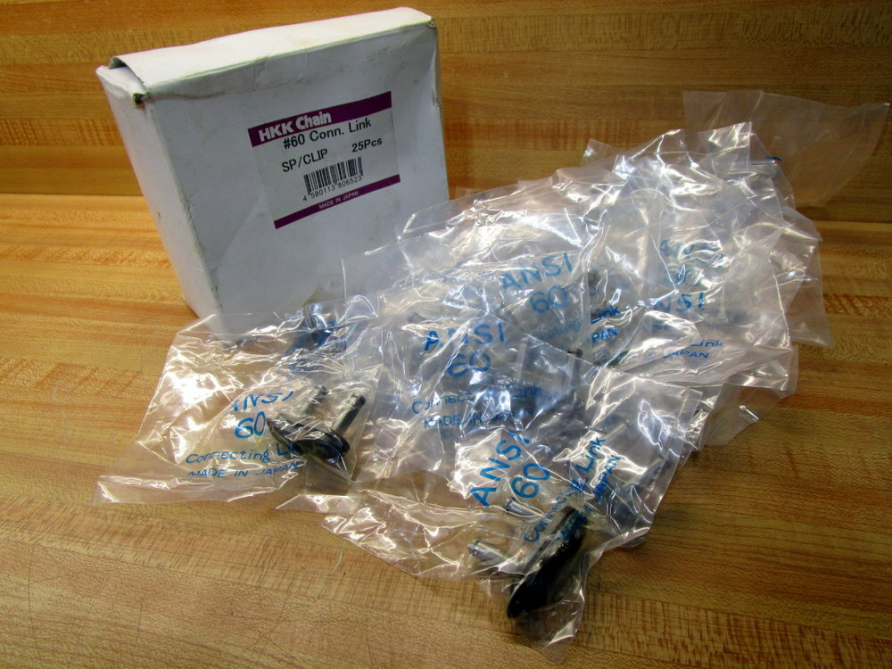 HKK Chain 60 Chain Connecting Link ANSI60 (Pack of 25)