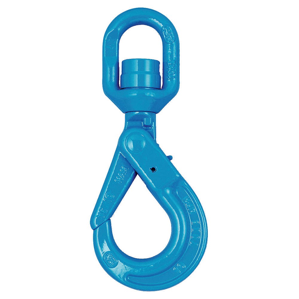YOKE X-027N-16 Self-Lock Hook,Alloy Steel,2 3/8″,G100 13H150