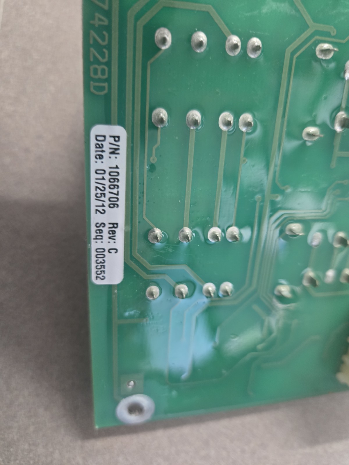 Frymaster Circuit Board Sound 2, 8074228D