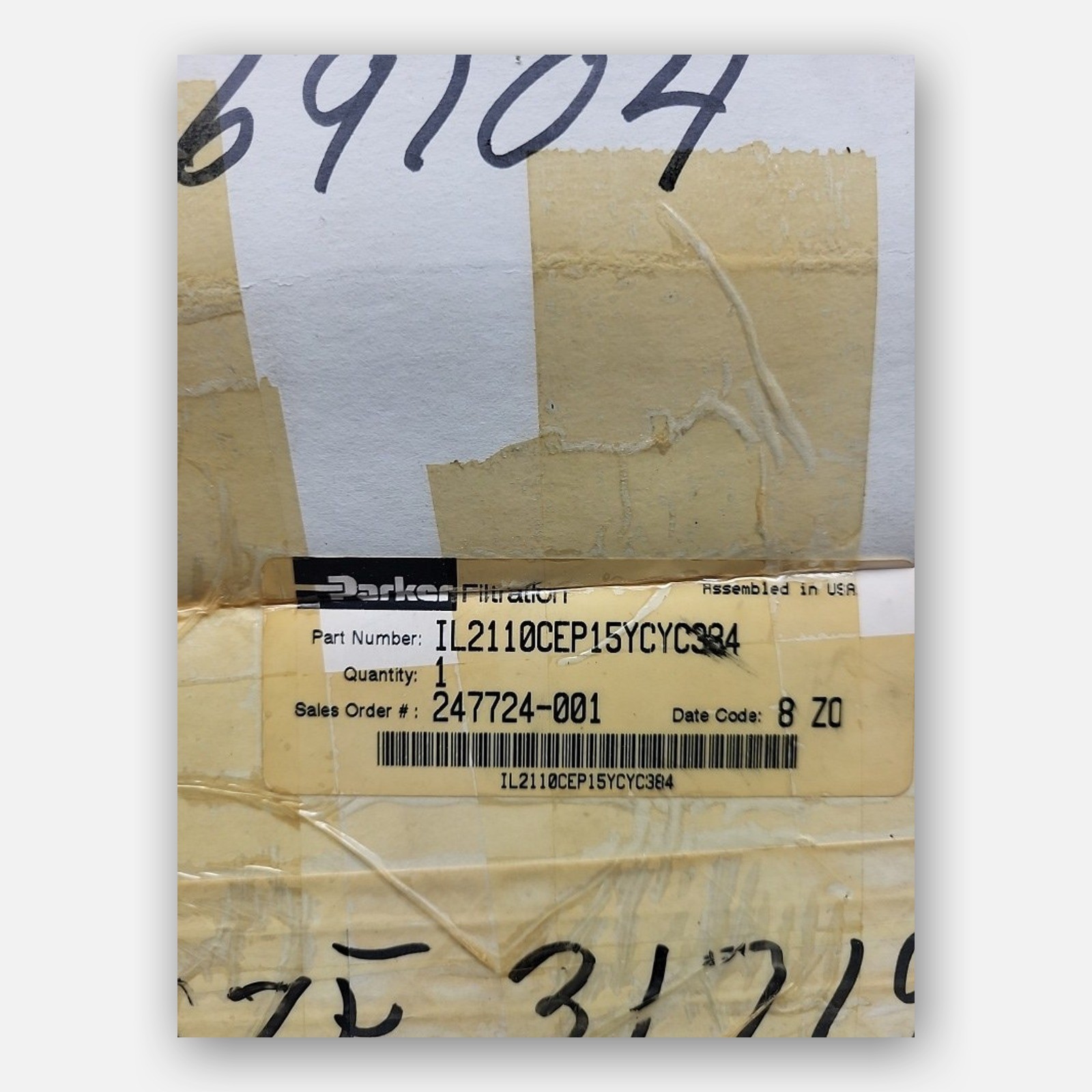 NEW PARKER IL2110CEP15YCYC384 HYDRAULIC FILTER