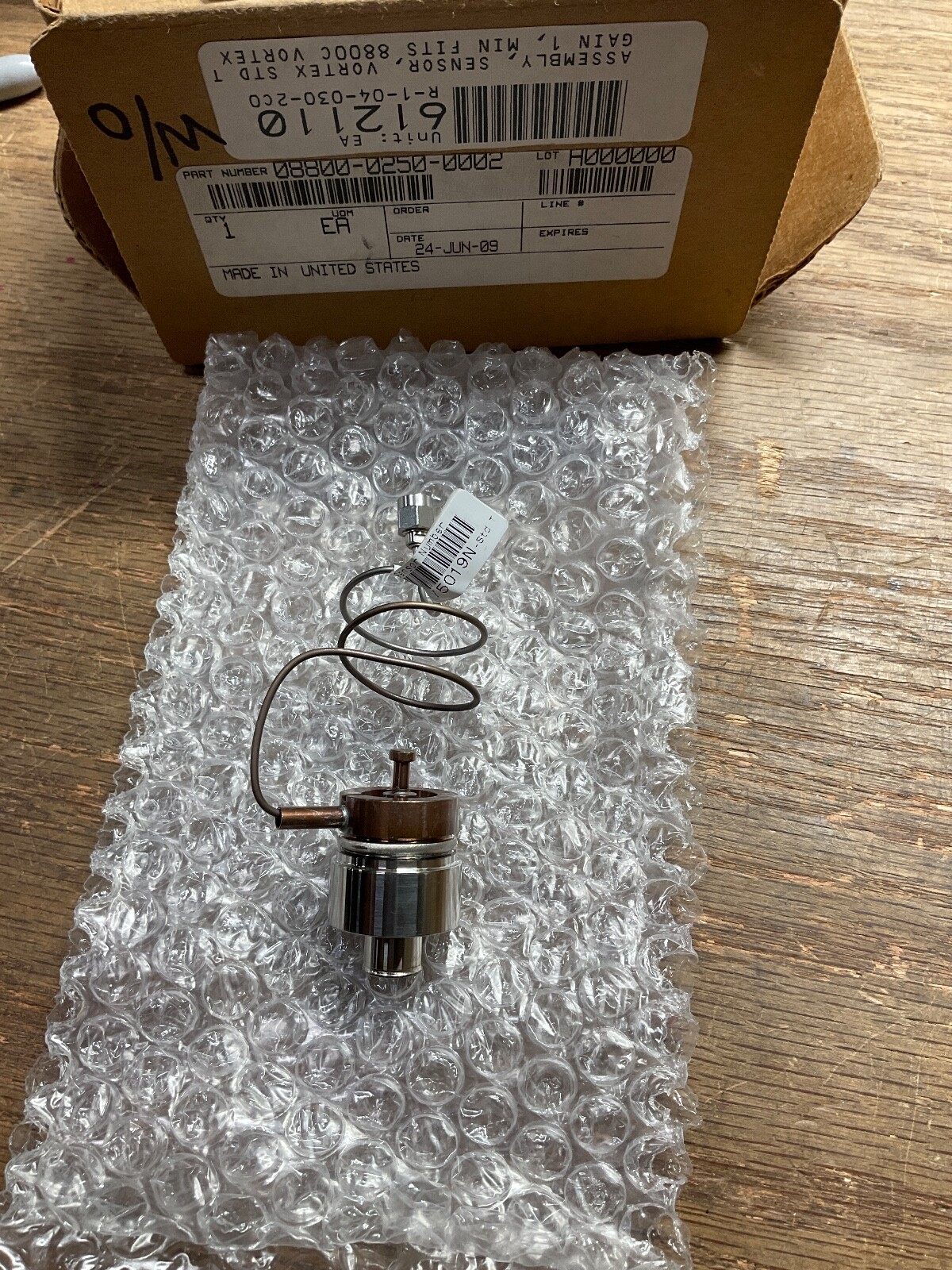 NEW EMERSON 08800-0250-0002 SENSO ROSEMOUNT 8800VORTEX FLOWMETER 8800C