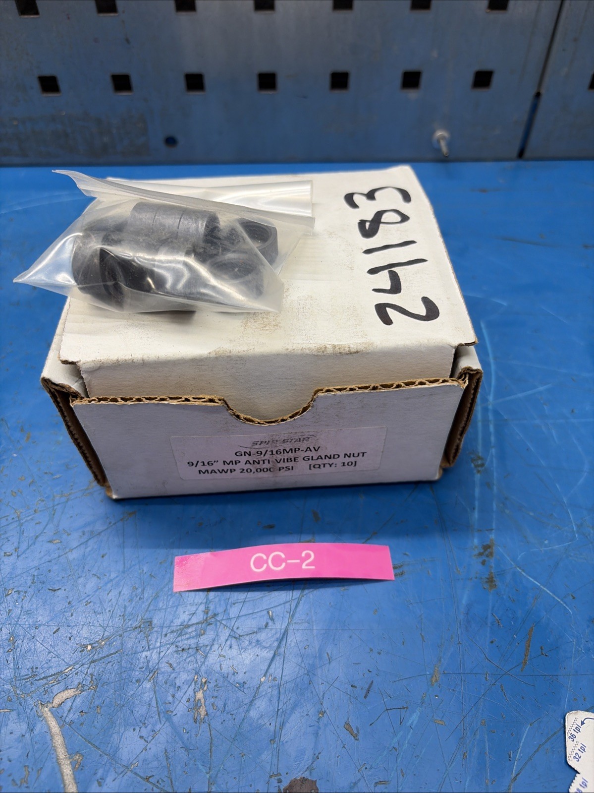 (10) Spir Star GN-9/16MP-AV Anti Vibe Gland Nut Fast 🇺🇸 Shipping + Warranty