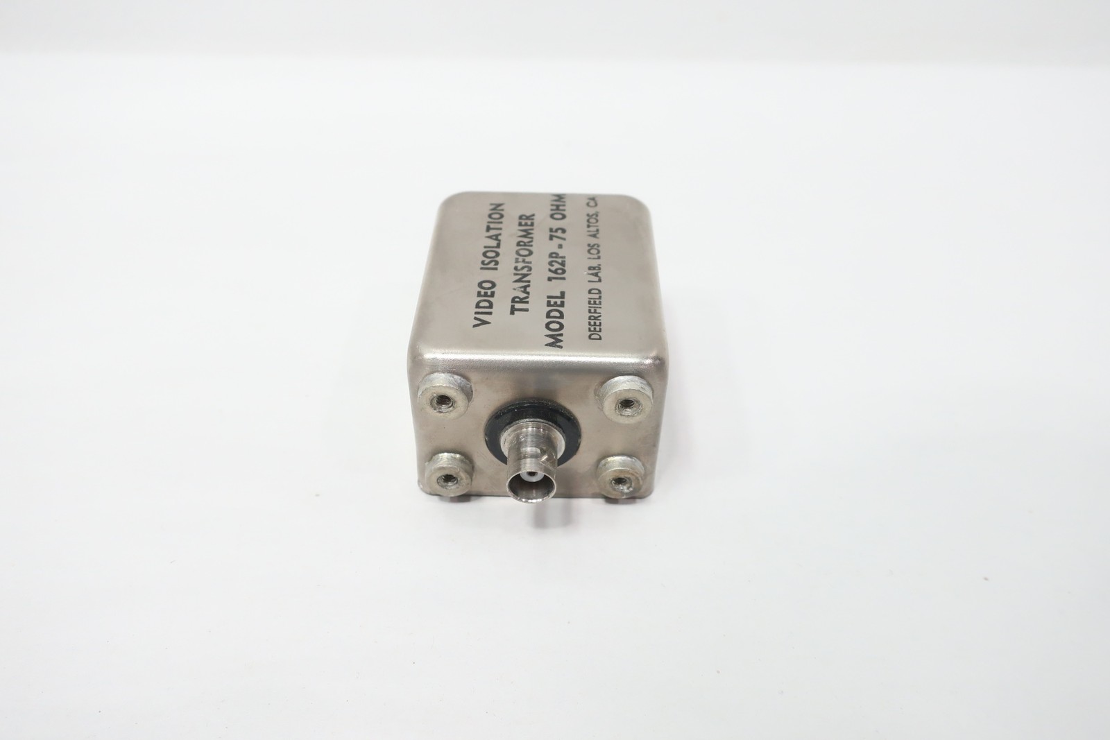 162P-75 Video Isolation Transformer 75 Ohm