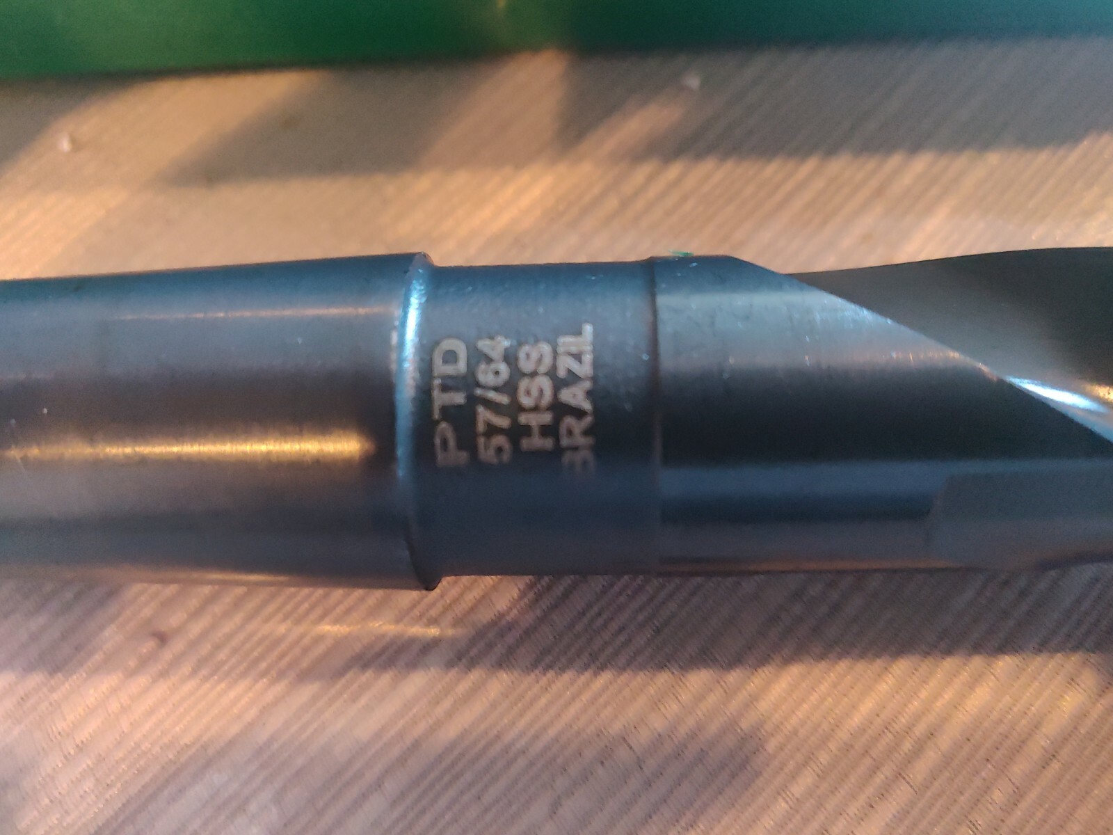 Precision Twist Drill 020057 Tapered Twist Drill Bit Black Oxide NEW 2RG04622855