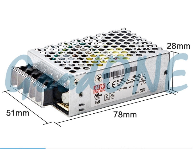 1PCS New MEAN WELL RS-50-48 48V1.1A Switching Power Supply RS Series