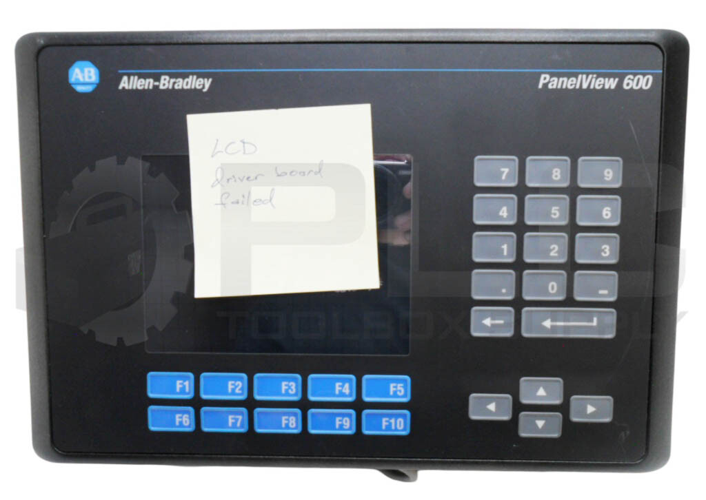 ALLEN BRADLEY 2711-B6C5 /B PANELVIEW 600 5-1/2″ 100-240VAC *PARTS ONLY*