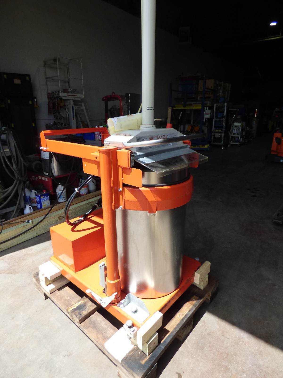 Orwak Commercial Waste Trash Compactor 5030-B 115v Ph1 Flex In-Bag 50/60hz