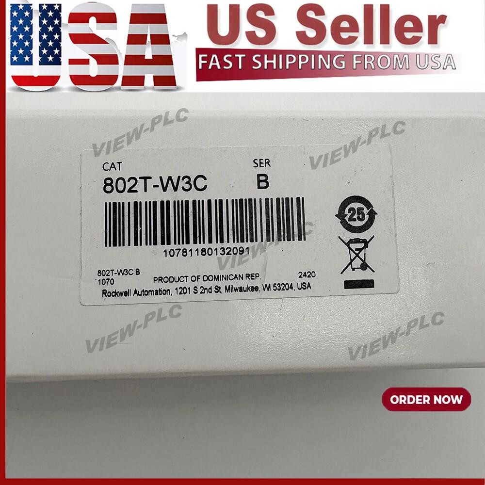 802T-W3C New Allen-Bradley Rod Lever 802T Limit Switch Levers in Stock 802TW3C