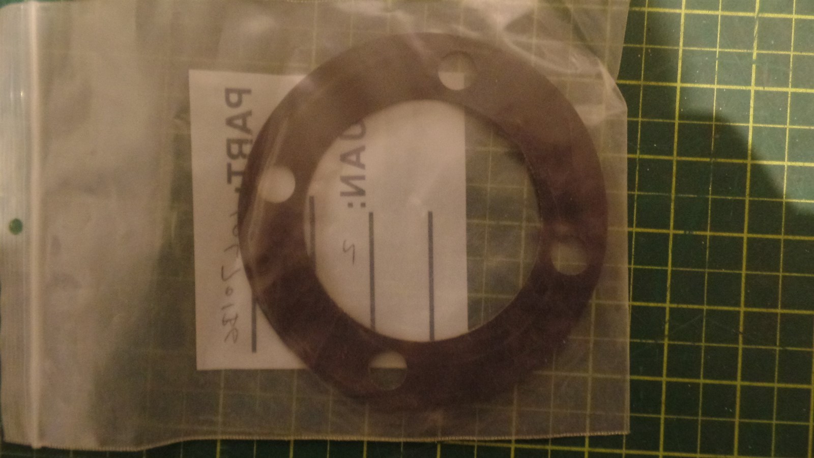 GENUINE MARCO PATS 10L701BG VALVE BODY SEAL ASSEMBLY, NIB, N.O.S