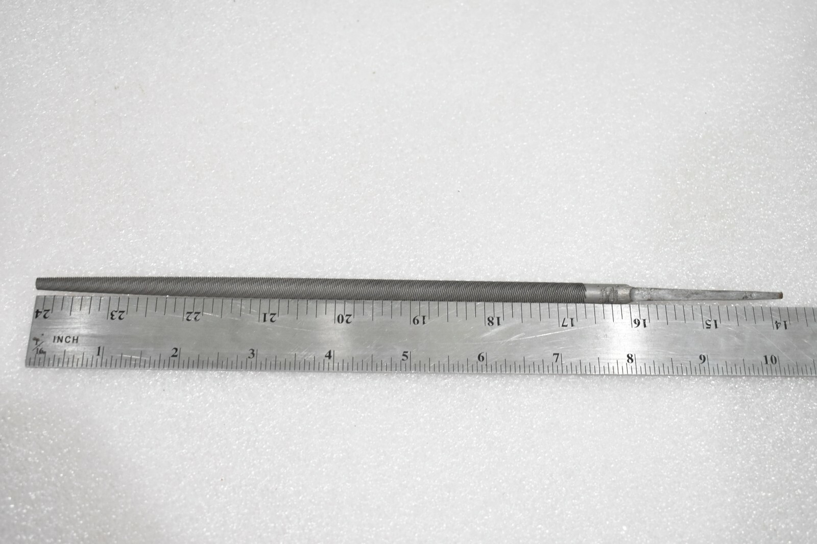 NICHOLSON 8″ ROUND SMOOTH HAND FILE, NEW OLD STOCK