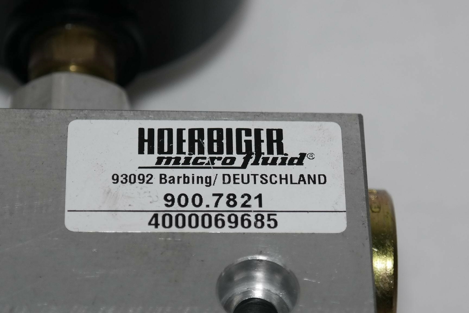HOERBIGER HYDRAULIC SYSTEM ASSY Q1D00 310-7002-0 350-2008 GAUGE METER VALVES