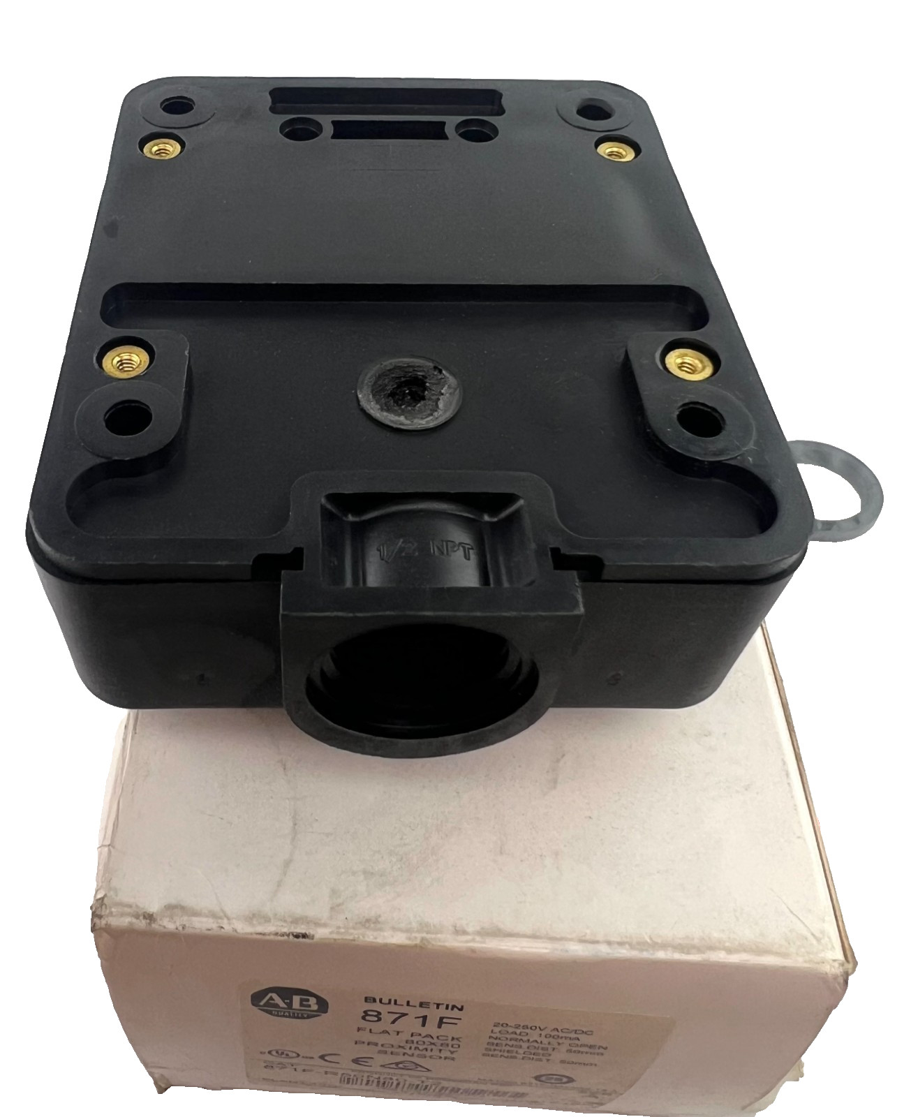 Allen Bradley 871F-R50N80-T2 Flat Pack 80X80 Proximity Sensor Bulletin 871F NEW