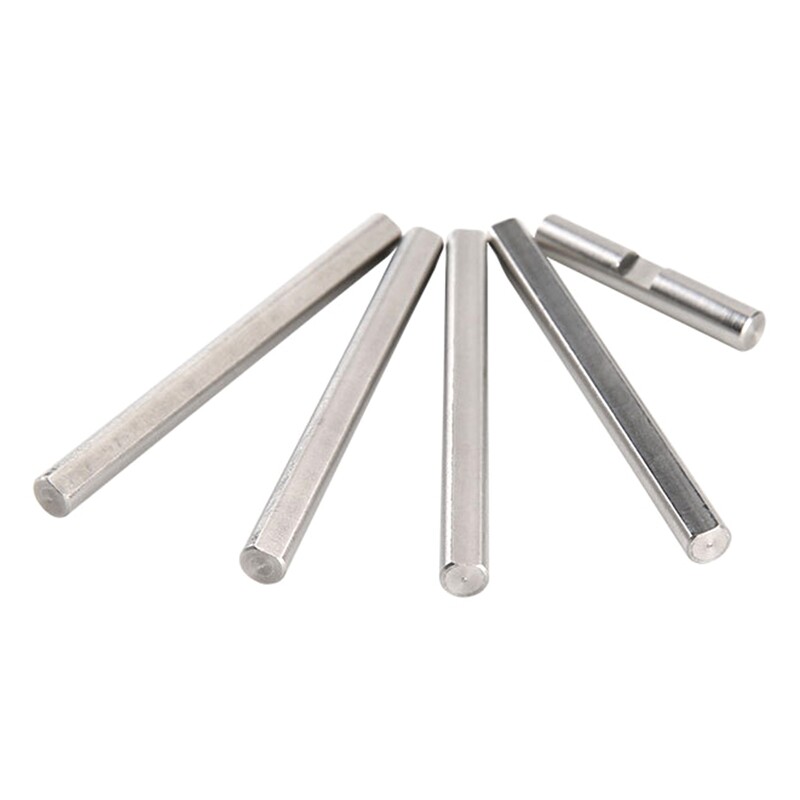 Steel Rod D Type Shaft Diameter 5mm Flat Linear Round Length 30/60mm