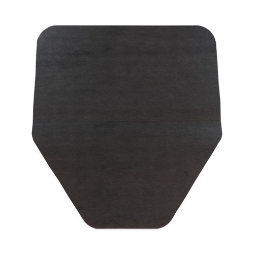 TOLCO Komodo Urinal Mat, Shield-Shaped, Gray Smooth Surface, 18″ x 20″, 6/Carton