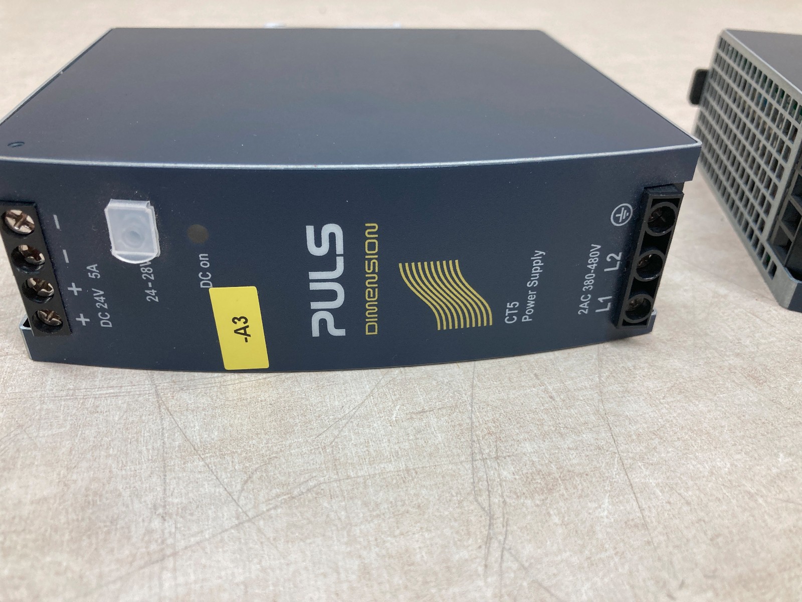 Lot of 2 PULS Dimension CT5 Power Supply CT5.241 3Phase 24V 5A 120W