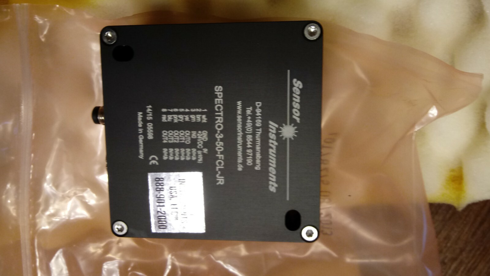 Sensor Instruments SPECTRO-3-50-FCL-JR