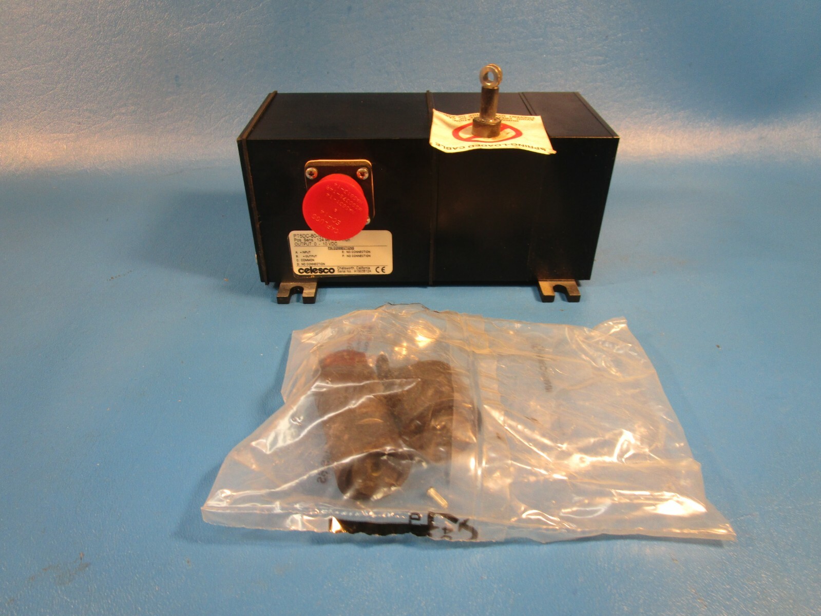 Celesco PT5DC-80-N34-UP-Z10-M6 Transducer, Cable Extension