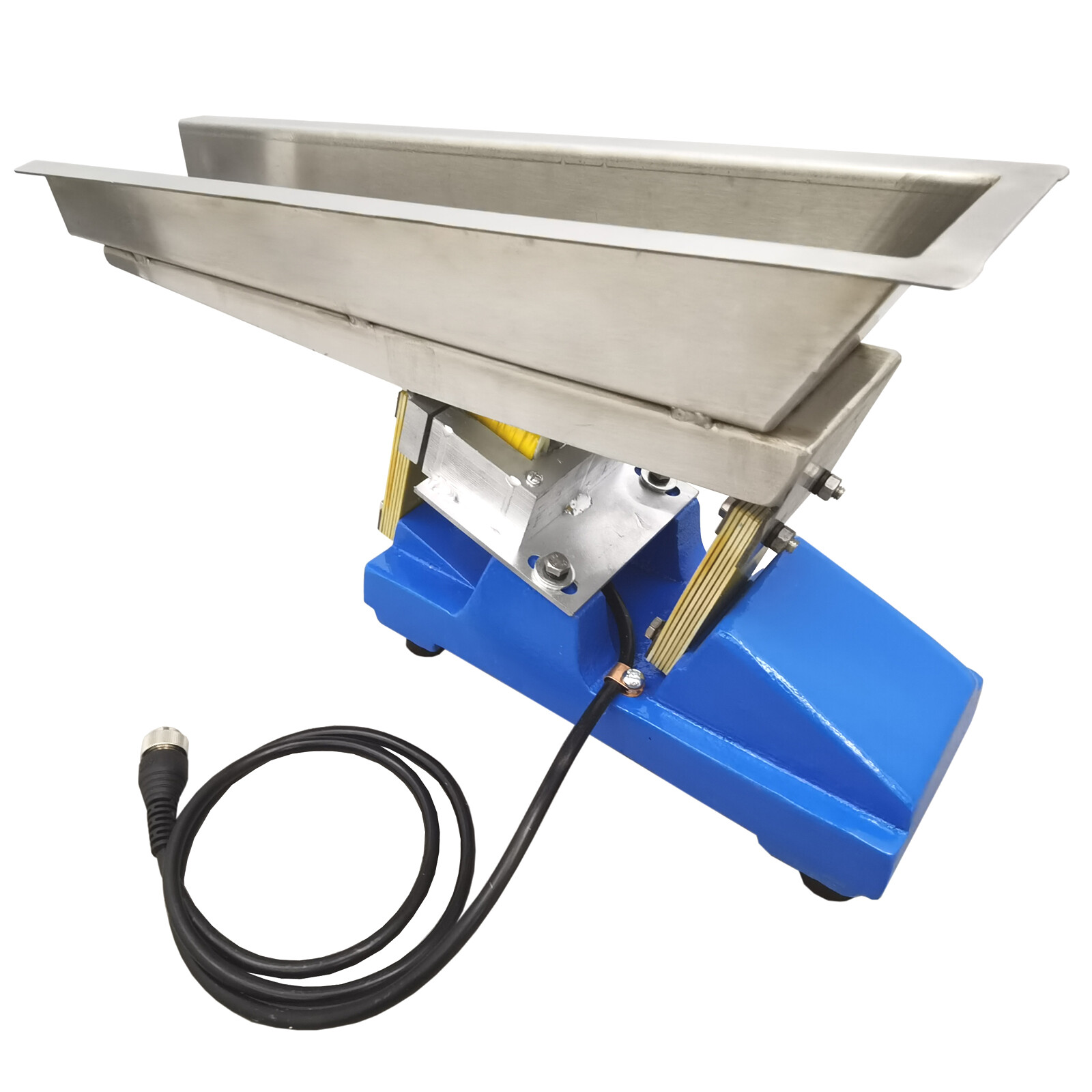 GZV-3 Small Vibrating Feeder Electromagnetic Shaking Feeding Machine 1t/h 110V