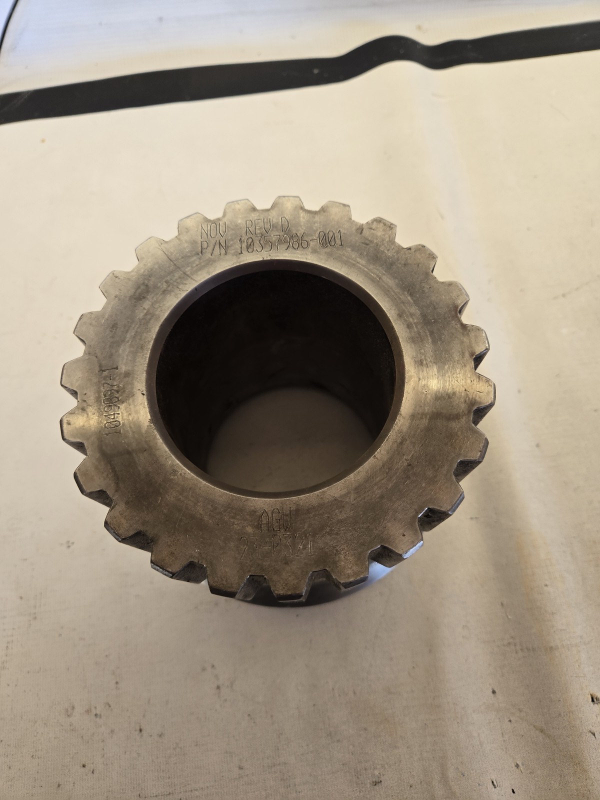 NOV REV D P/N 10357986-001 1049897-1 Gear, NCR/95404