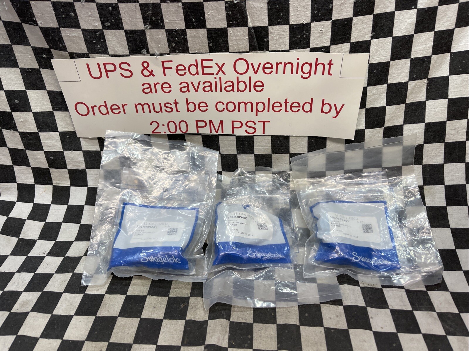 SWAGELOK Male Connector 1/2″T, SS-810-1-12SC11, SS810112SC11, LOT OF 3 #1649F2