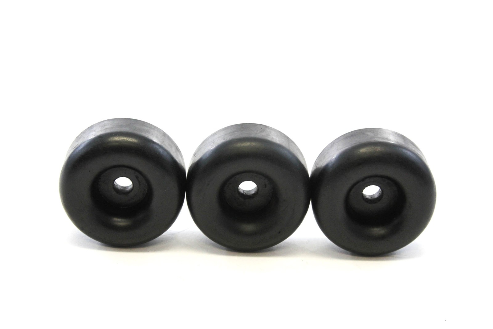 3 Rubber Bumpers for Trailer Compatible with Ramp Door Truck 2.5 Inches Round…