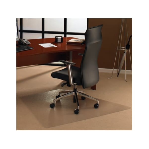 Floortex Fr1112123er Chair Mat, Rectangular, Clear, 48″X48″