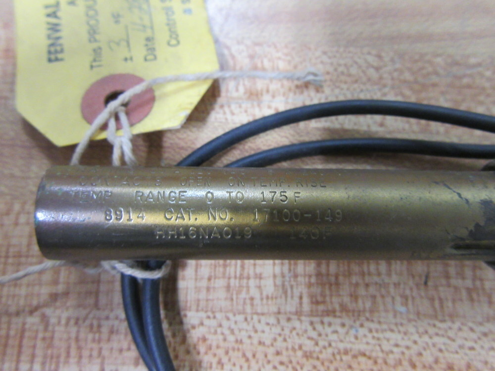 Fenwal HH16NA019 Thermoswitch Thermostat 17100-149