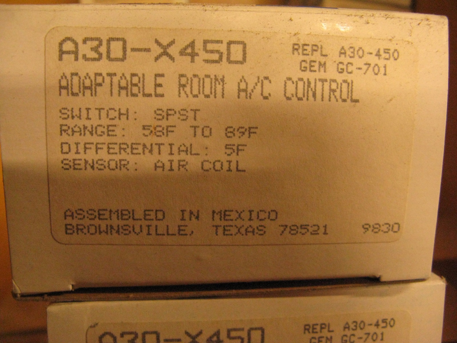 RANCO A30-X450 NEW