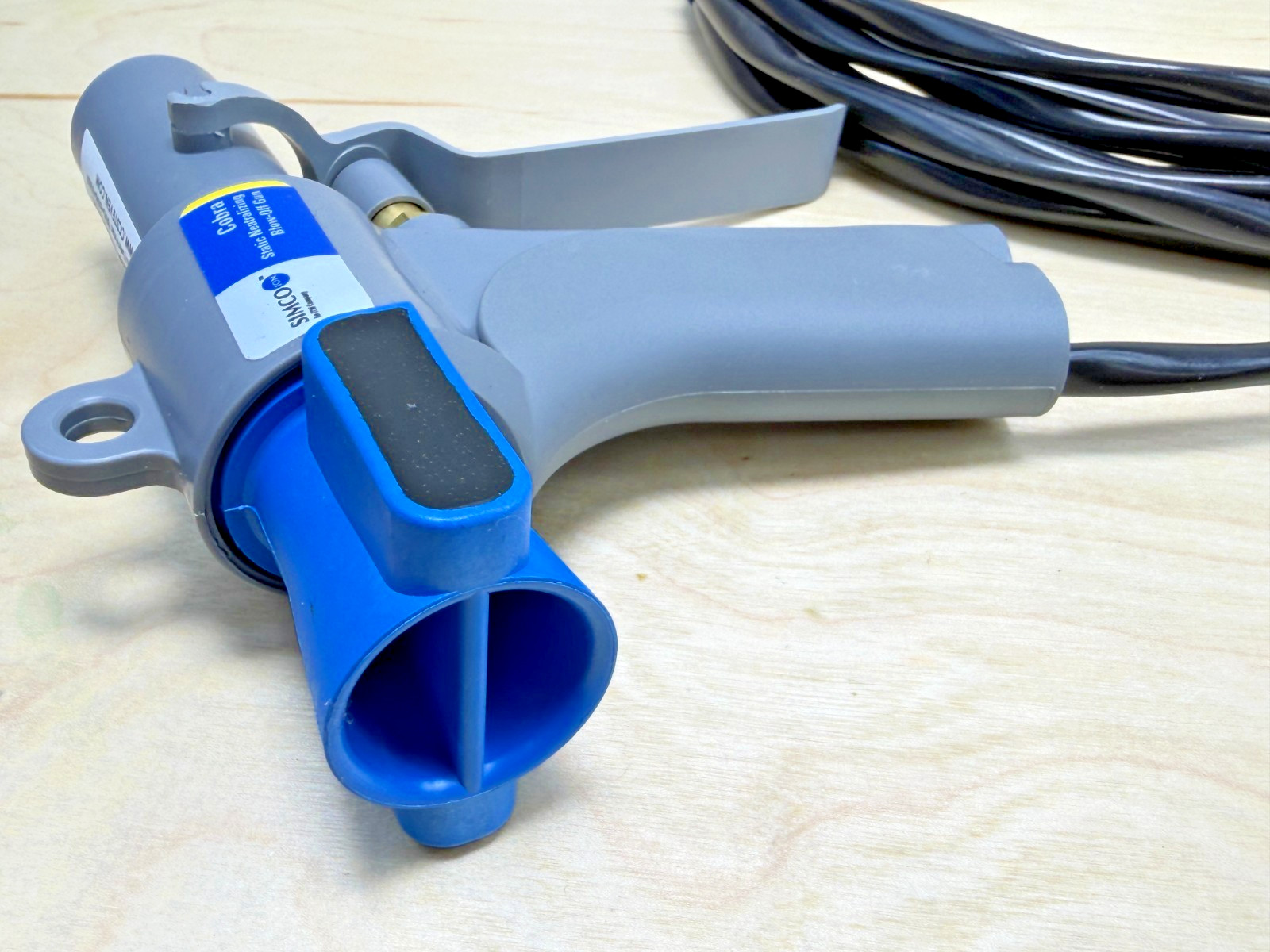 Simco Cobra 4003007 Static Neutralizing Blow-Off Gun, 20 Feet